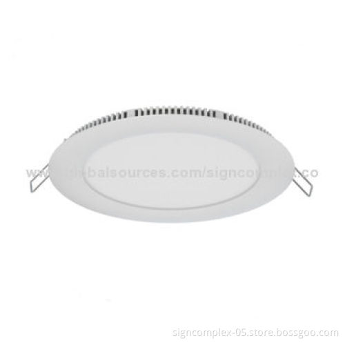 11W LED Round Panel Light, Can Perfectly Replace Traditional Downlight, Using Light Guide PlateNew
